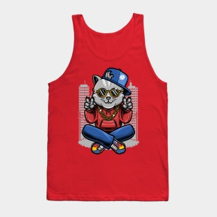 cute cat character Tank Top